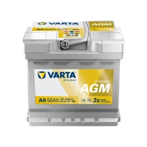 Akumulator 12V-50AH D+ A9 VARTA DYNAMIC AGM