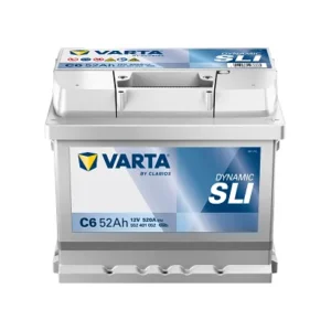 Akumulator 12V-52AH D+ C6 VARTA DYNAMIC SLI