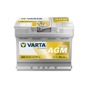 Akumulator 12V-60AH D+ A8 VARTA DYNAMIC AGM