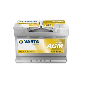 Akumulator 12V-70AH D+ A7 VARTA DYNAMIC AGM
