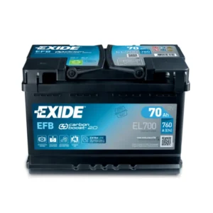 Akumulator 12V-70AH D+ EFB EL700 EXIDE START STOP