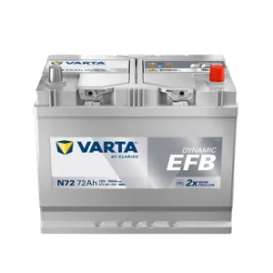 Akumulator 12V-72AH D+ EN72 VARTA DYNAMIC EFB
