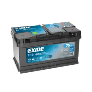 Akumulator 12V-75AH D+ EFB EL752 EXIDE START STOP