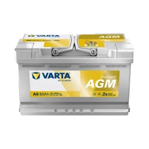 Akumulator 12V-80AH D+ A6 VARTA DYNAMIC AGM